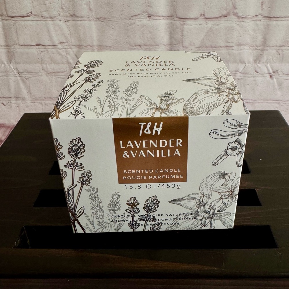 French Lavender Vanilla 3-Wick Soy Candle – Clean-Burning